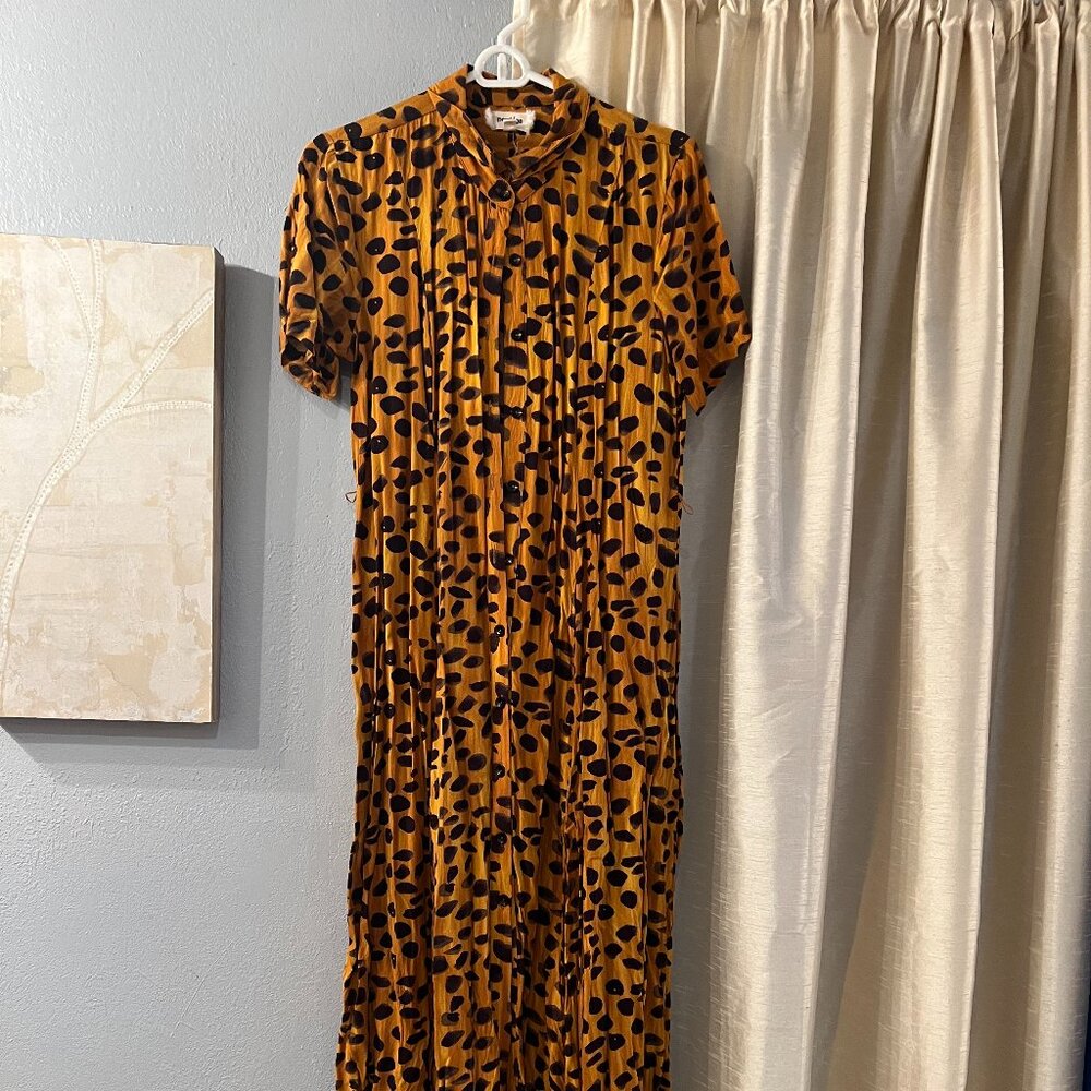 Anthropologie Vianne Maxi Shirtdress